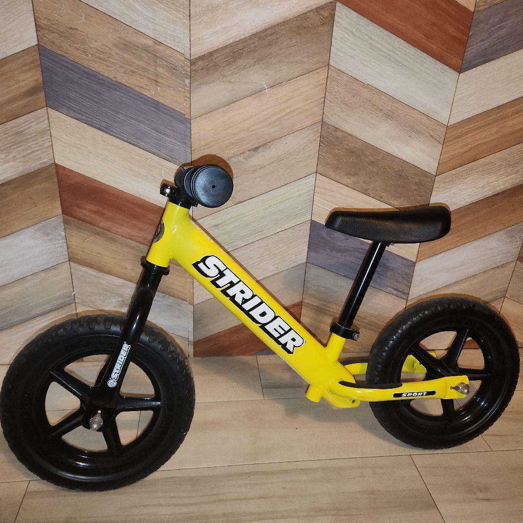 ストライダー STRIDER 12 スポーツモデル バランスバイク イエロー黄色