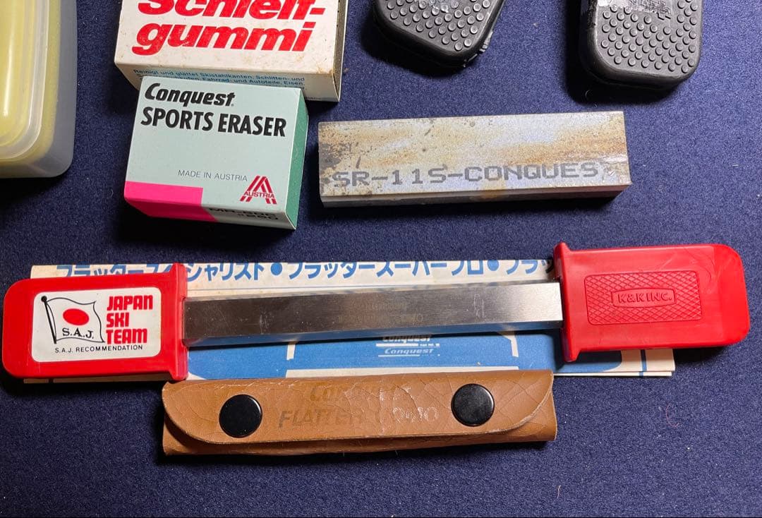 Conquest・ToKo スキー板チューニングパーツまとめて◆ほとんど未使用品