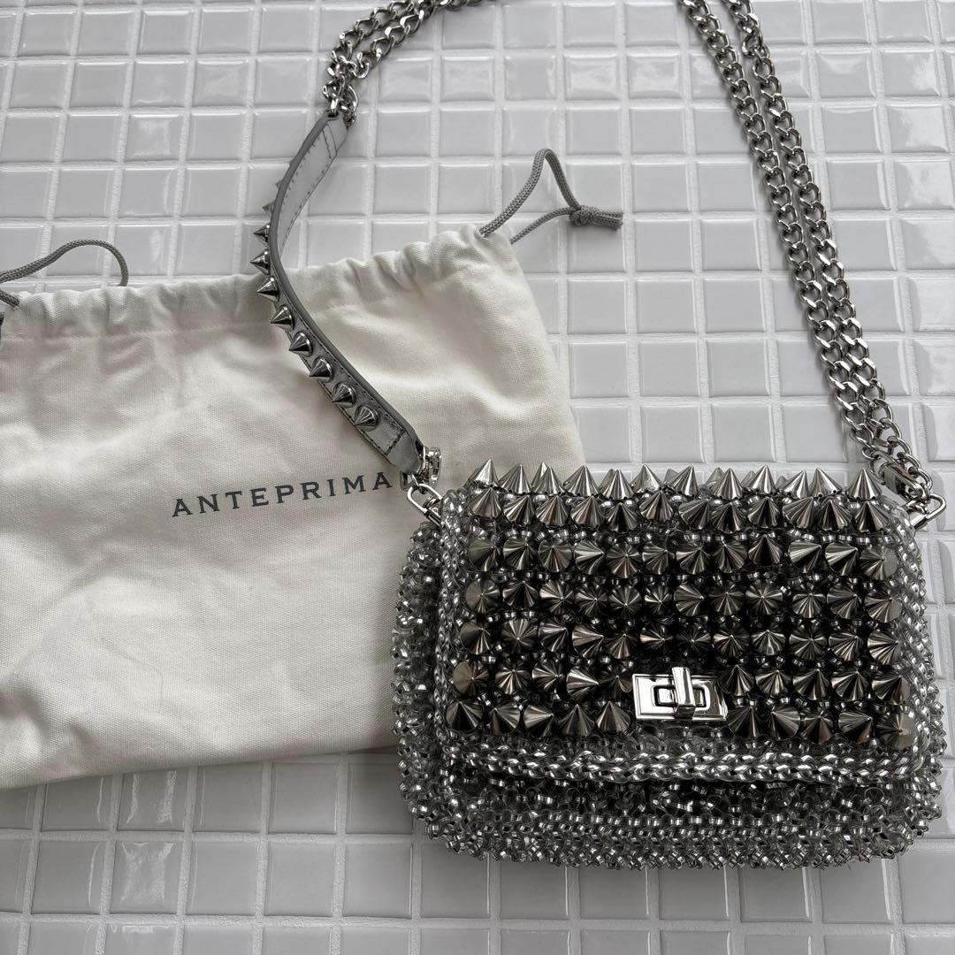 ANTEPRIMA アンテプリマ 2WAYショルダーバックスタッズ付き