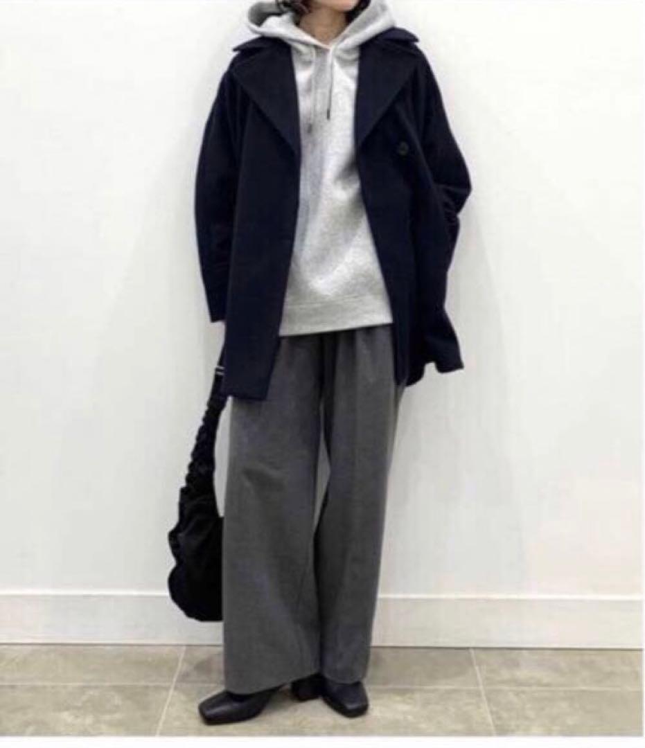 新品　ジーユー　コージーメルトンケープコート　3XL