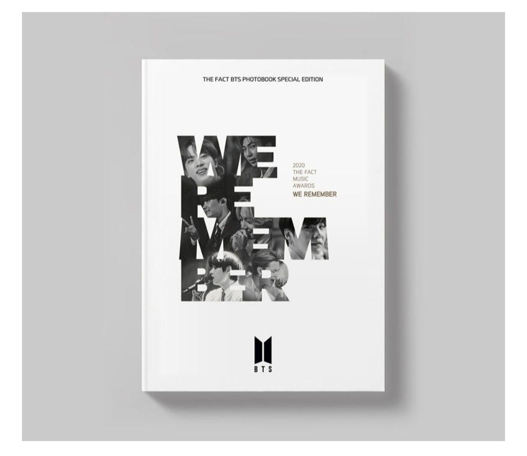 【未開封】THE FACT BTS PHOTOBOOK WE REMEMBER