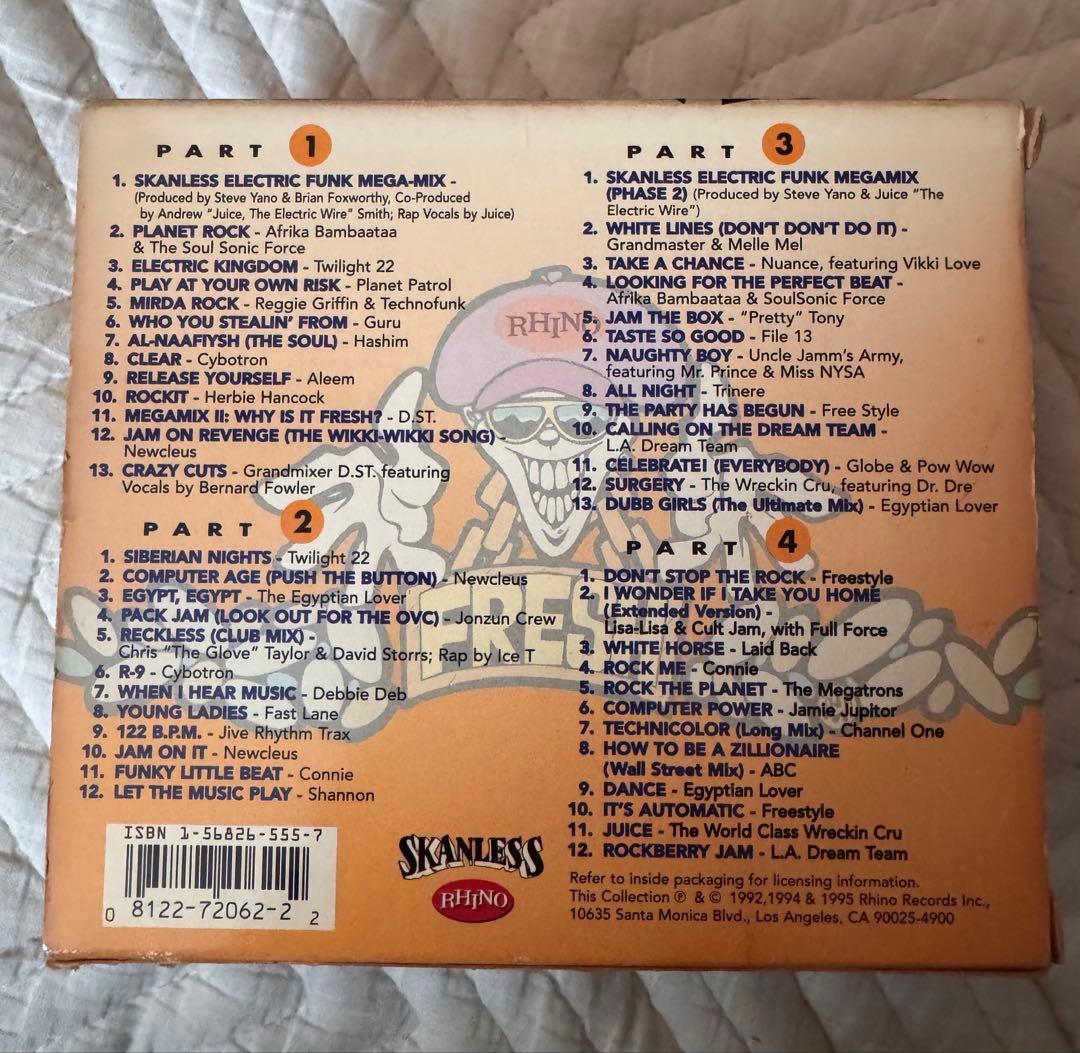 洋楽 STREET JAMS ELECTRIC FUNK BOX SET