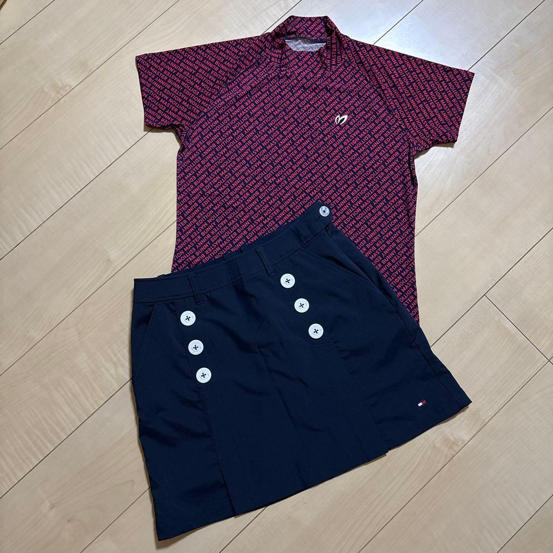 マスターバニーエディション　モックネックシャツ　トミーフィルガー　スカート　2点