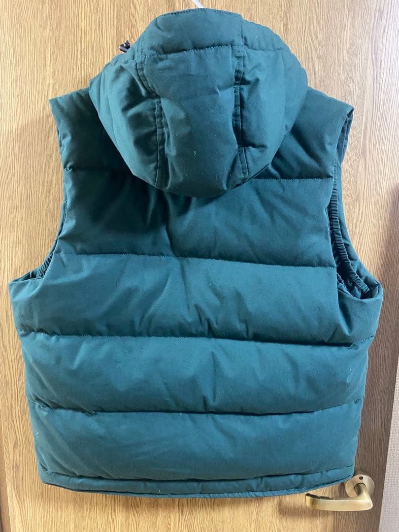 【希少】　Supreme フード付きダウンベスト Lサイズ グリーン窪塚洋介さん