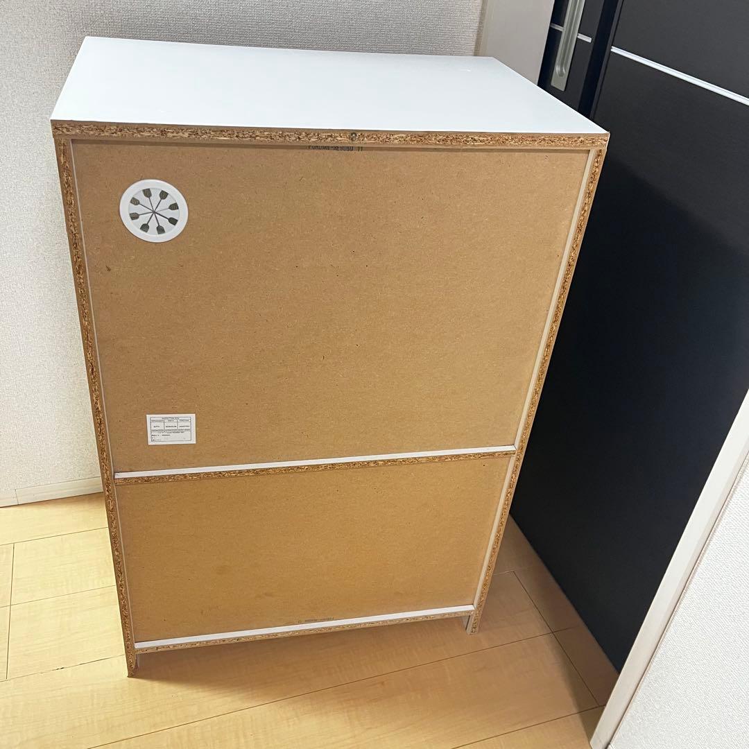 直接取引可能　ニトリ　キッチンカウンター 食器ホワイト