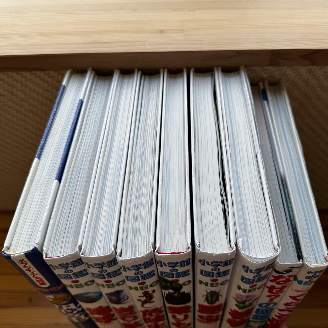 【はな】小学館の図鑑NEO ポプラディア大図鑑 9冊セット ドラえもん