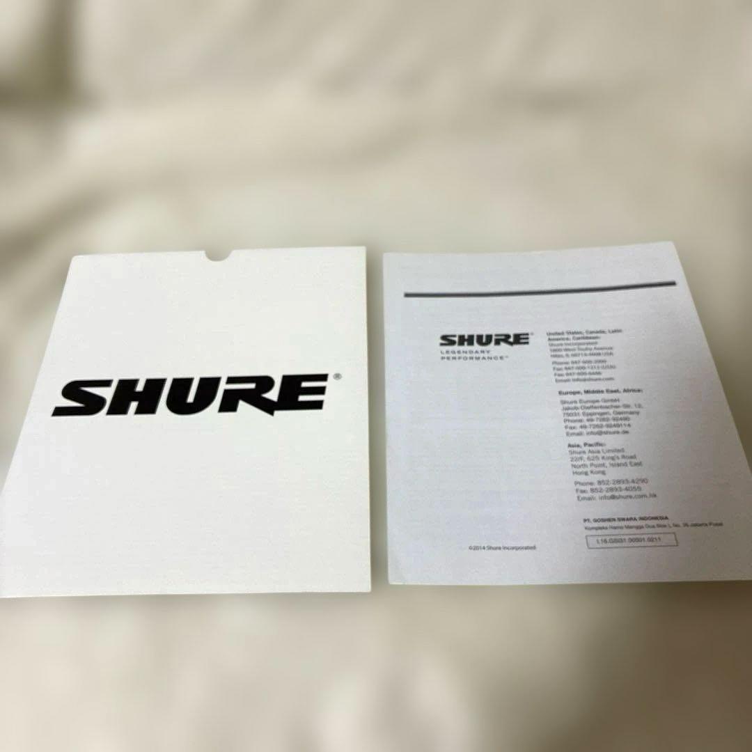 SHURE SRH440 プロフェッショナルスタジオモニター ヘッドフォン