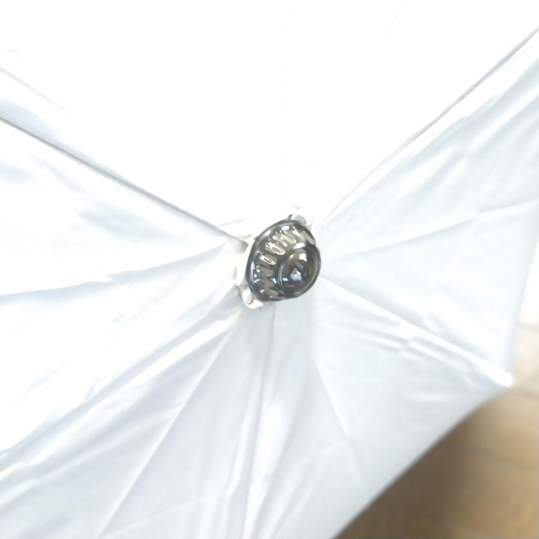 未使用アニエスべー晴雨兼用折り畳み傘超軽量 遮光社納UV遮蔽ベージュ50cm