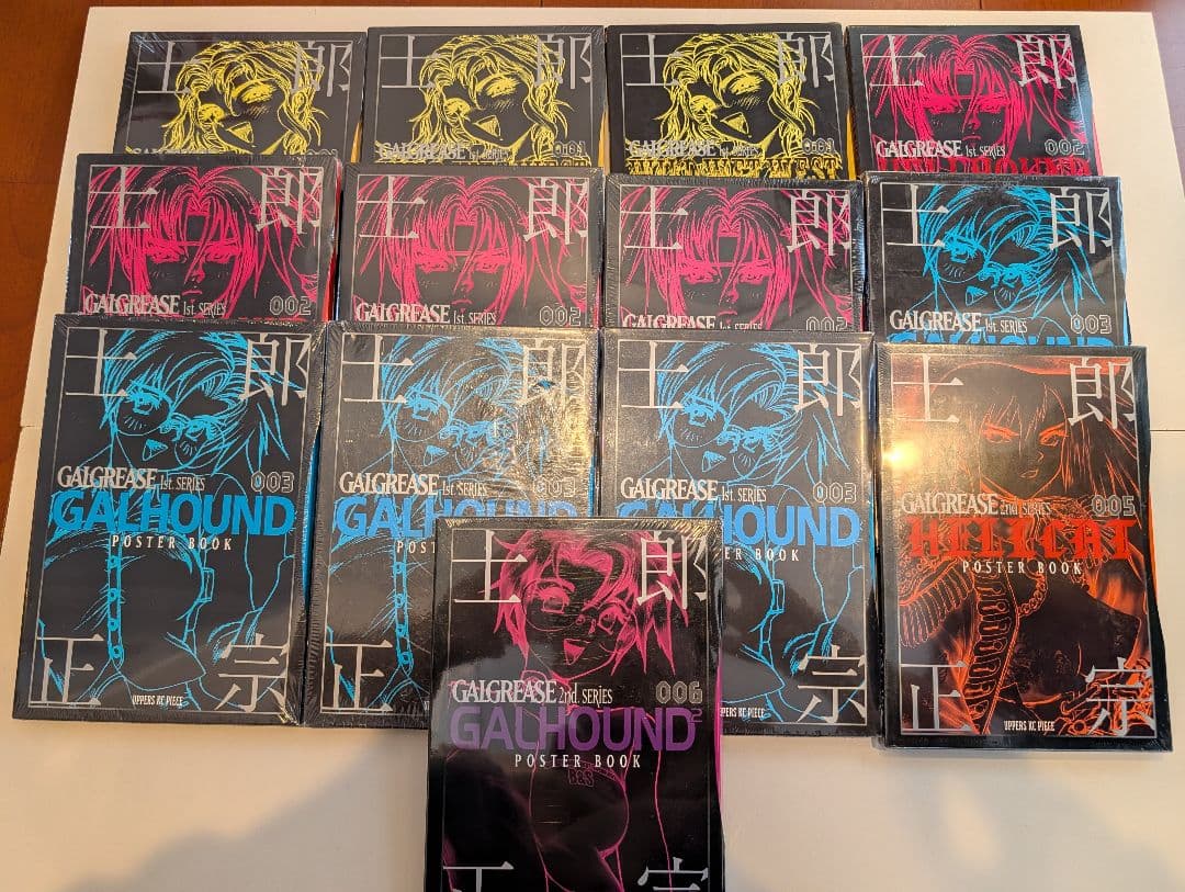 未使用 GAIGREASE POSTER BOOK 13冊セット 士郎正宗