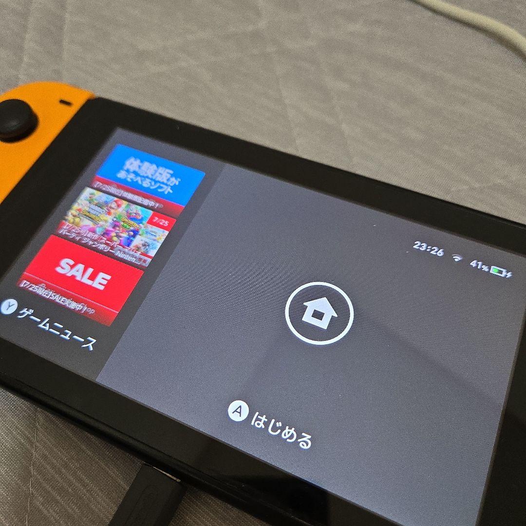 ニンテンドースイッチ バッテリー強化版 本体・SDカードのみ 2019年製