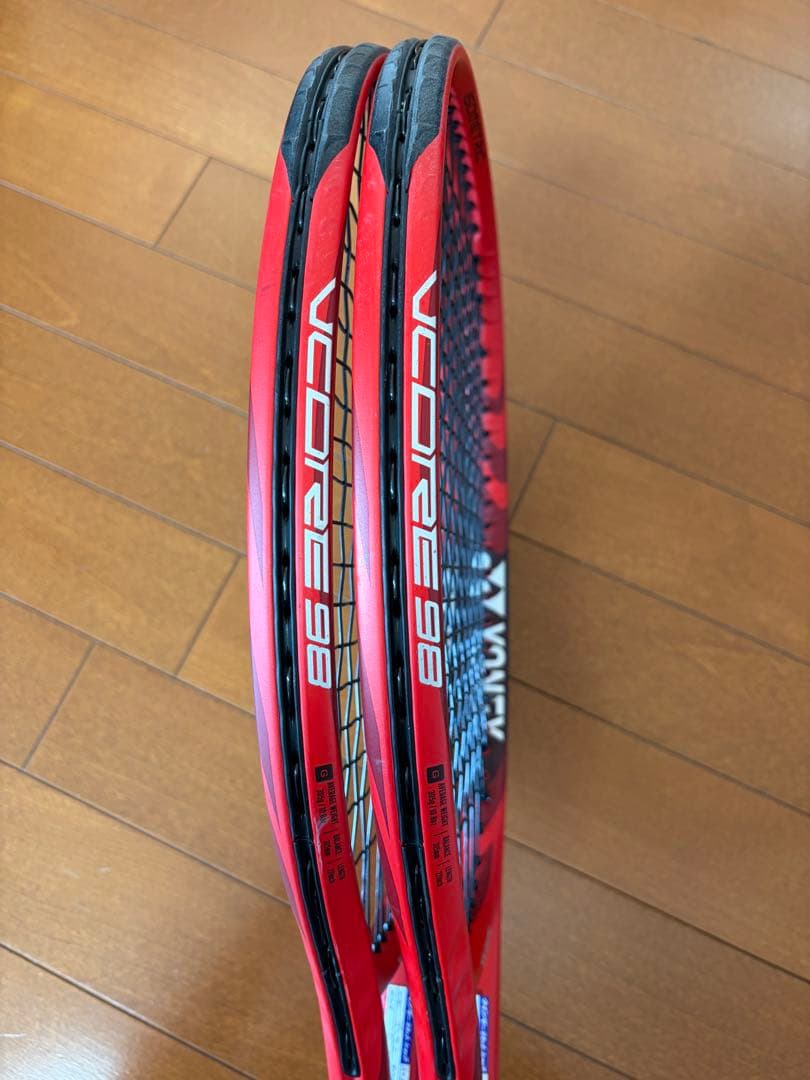 ★年式の割に綺麗★YONEX VCORE 98 2018年式 2本セット