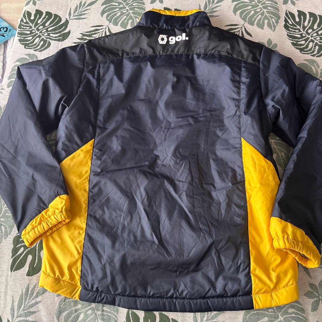 gol. 中綿ジャケット☆sizeM ☆黒/黄色