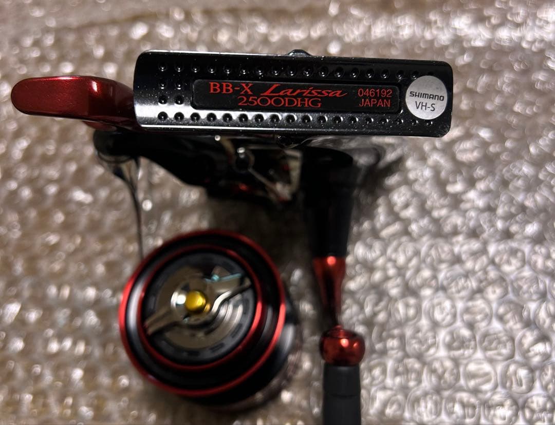 シマノ23BB-Xラリッサ2500DHG￼ヤエン釣り用逆転音出し改造品