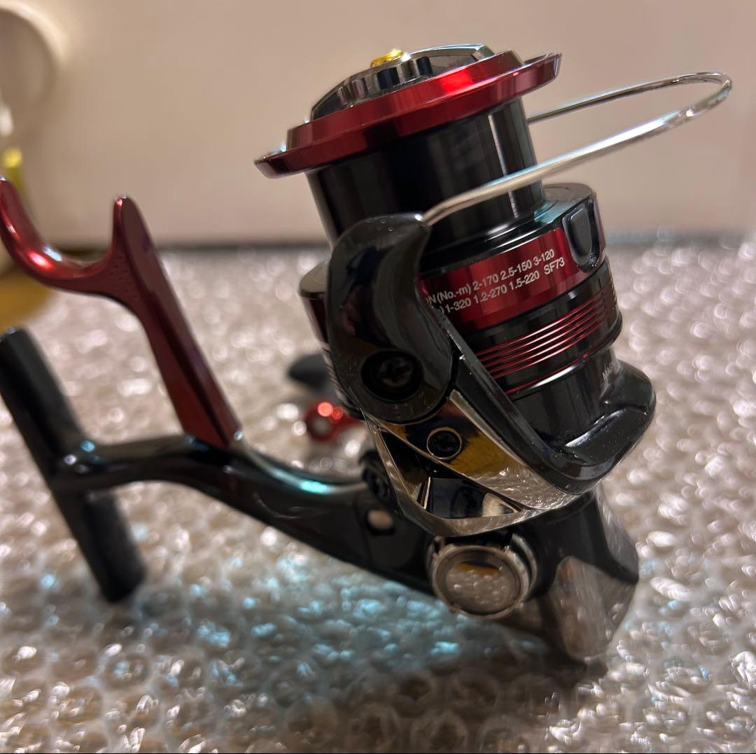 シマノ23BB-Xラリッサ2500DHG￼ヤエン釣り用逆転音出し改造品