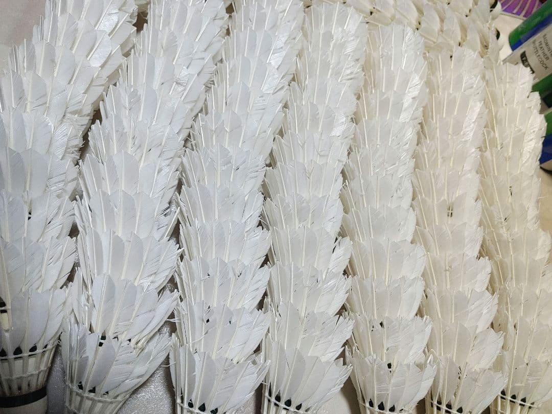 【美品中古】バドミントン用シャトル YONEX ニューオフィシャル 中古120個