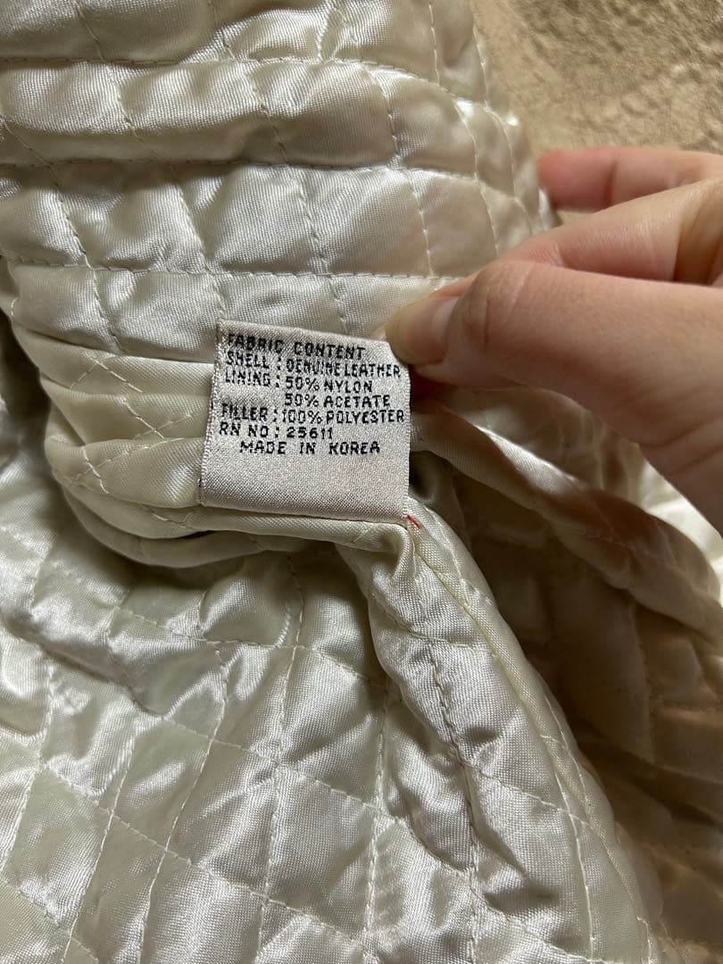 AVIREX アヴィレックス　ワッペン　ヴィンテージ加工　ダブルライダース