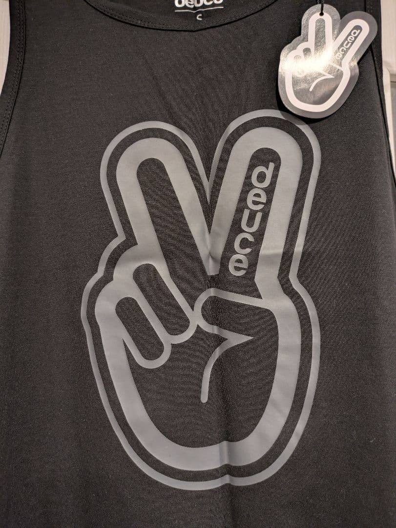 deuce ブラック タンクトップ S　2枚セット