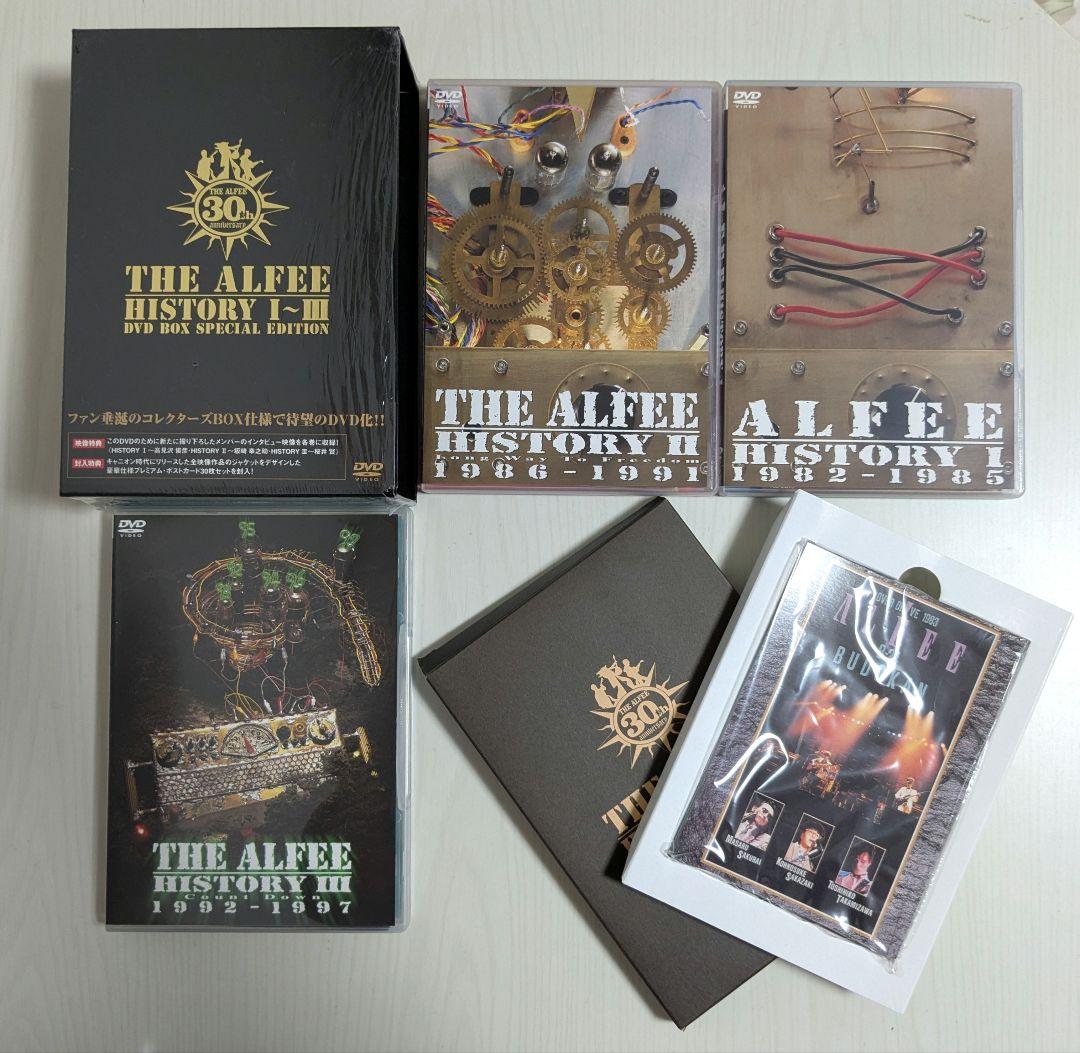 ミュージック THE ALFEE HISTORY DVD SPECIAL BOX 30th