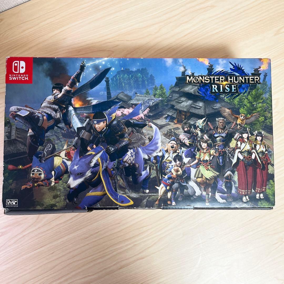 【美品】Switch本体 モンスターハンターライズ スペシャルエディション
