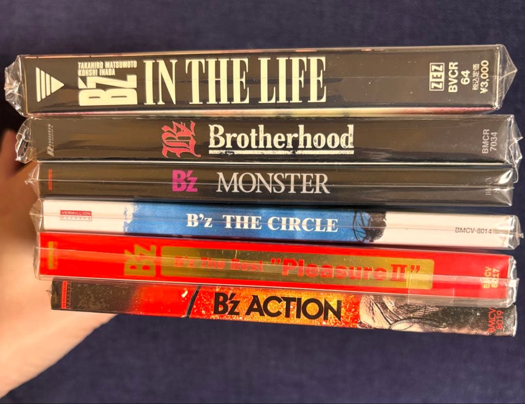 B'z 未開封アルバム6枚セット