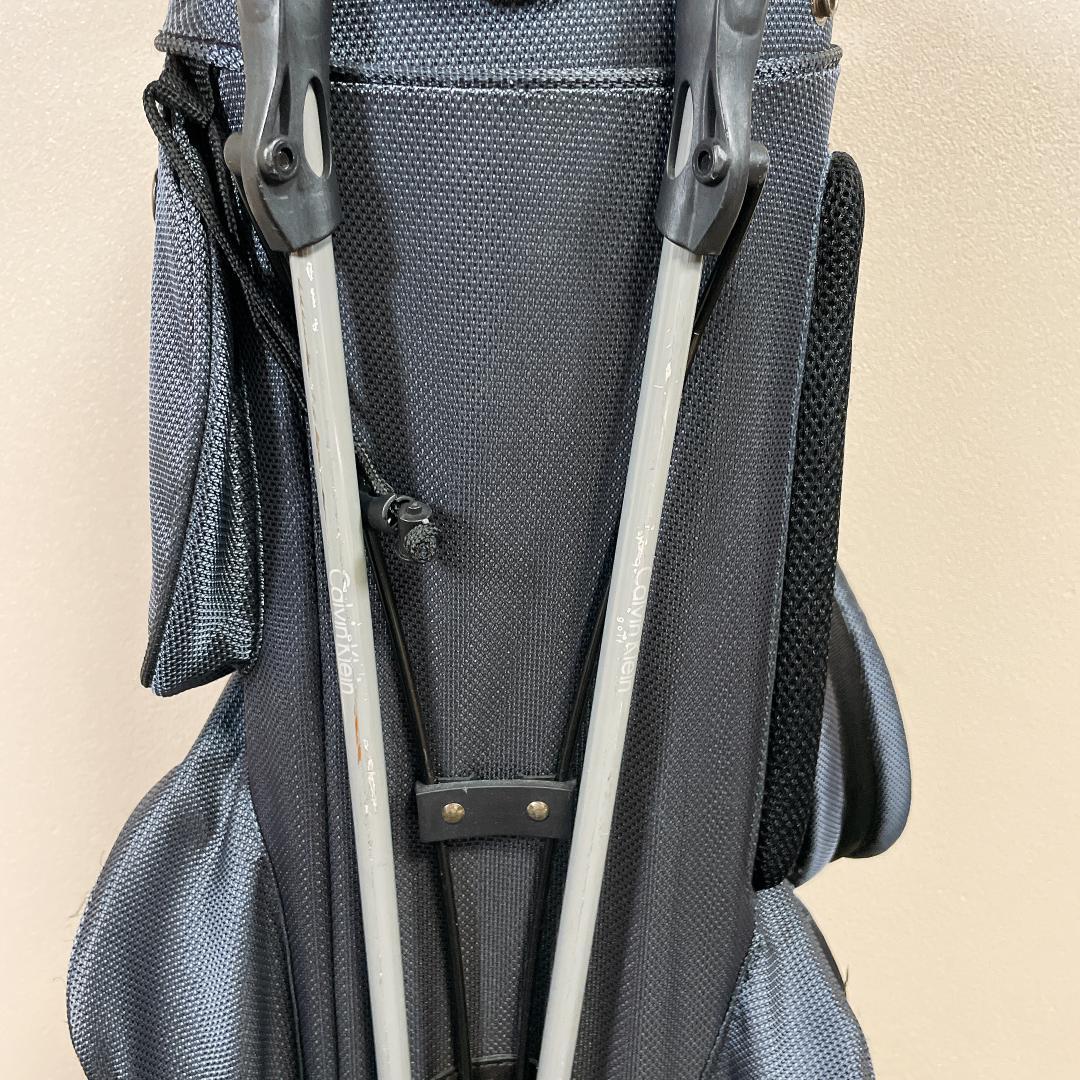   カルバンクライン　スタンド式 キャディバッグ　ネイビー