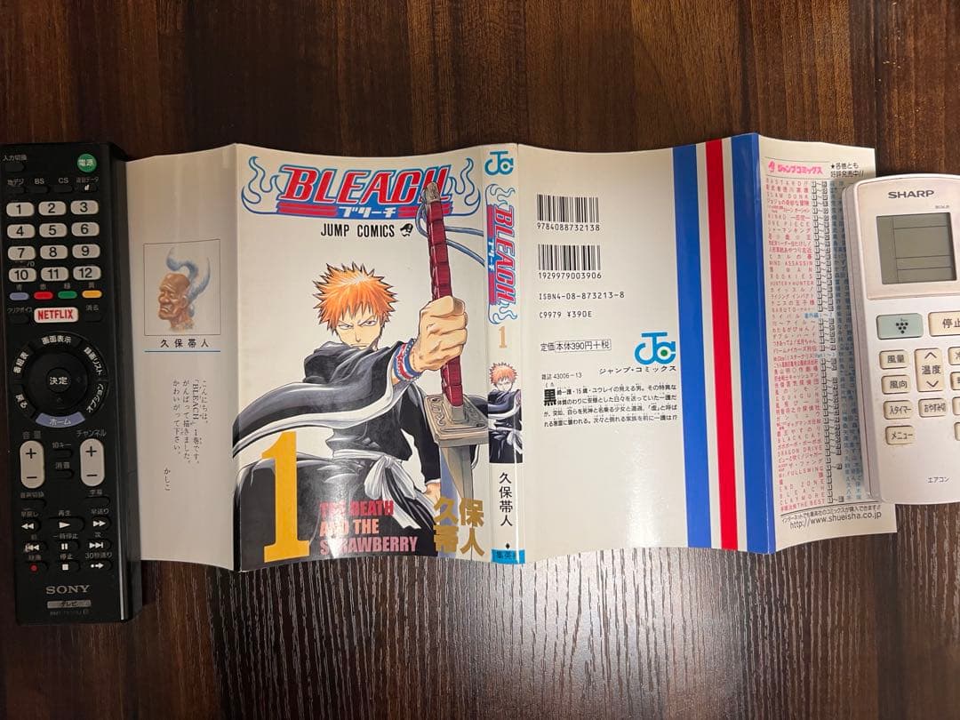 少年漫画 BLEACH 1 THE DEATH AND THE STRAWBERRY