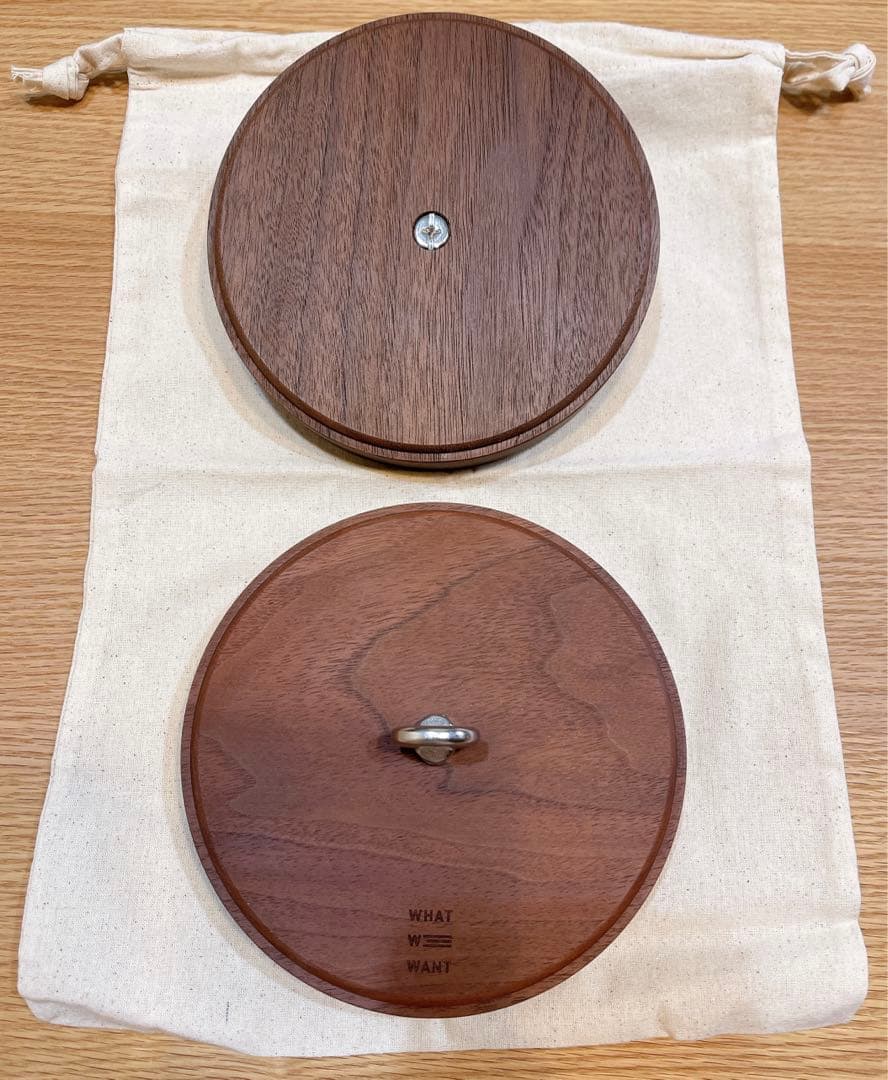 【新品未使用】WHAT WE WANT WWW_KATORI ウォールナット