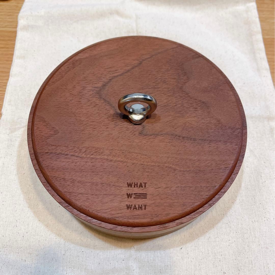 【新品未使用】WHAT WE WANT WWW_KATORI ウォールナット