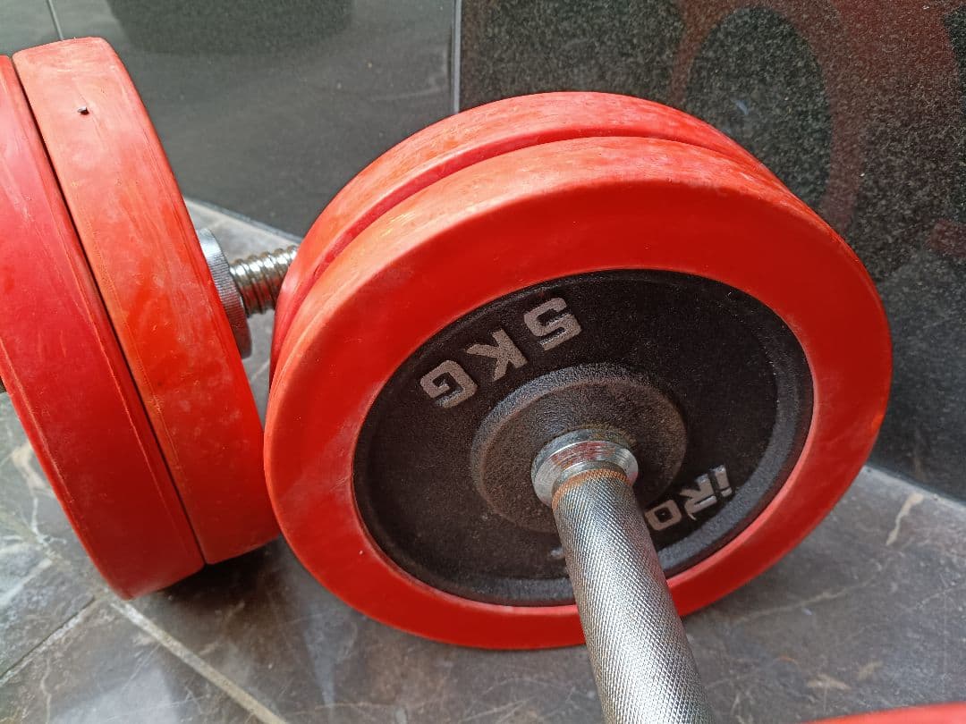 ファイティングロード プレート5kg×8 ダンベル irotec 計45kg