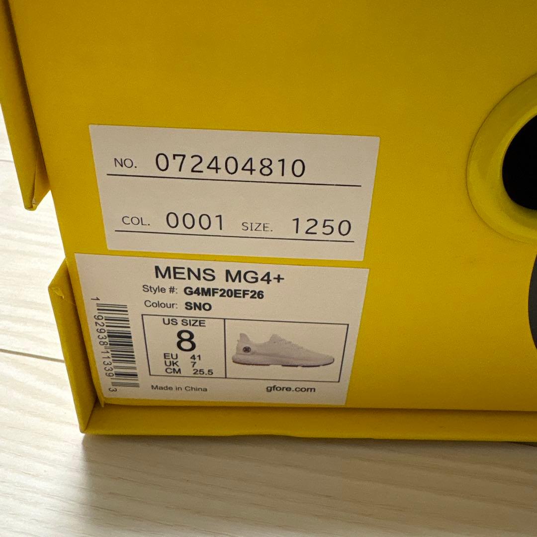 G/FORE MG4+ スパイクレスゴルフシューズ 25.5cm