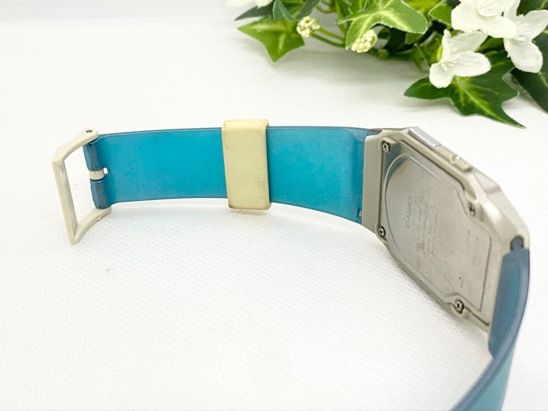 CASIO アナデジ　フィルムウォッチ　ペラ　ブルー　ヴィンテージ　 FS-01