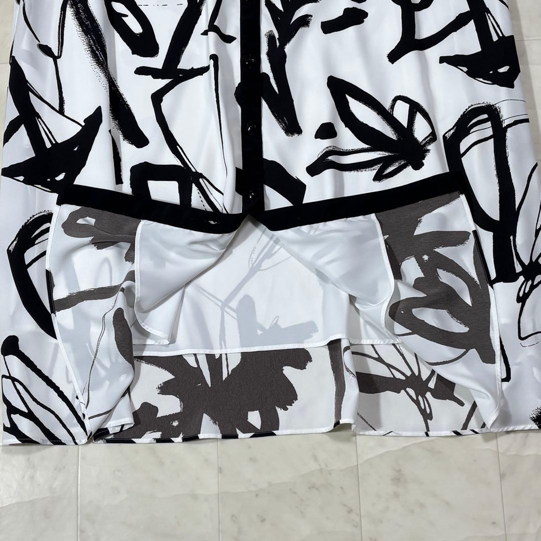 新品未使用✨ダイアグラム ペイントプリントフレアワンピース ドレス マキシ丈