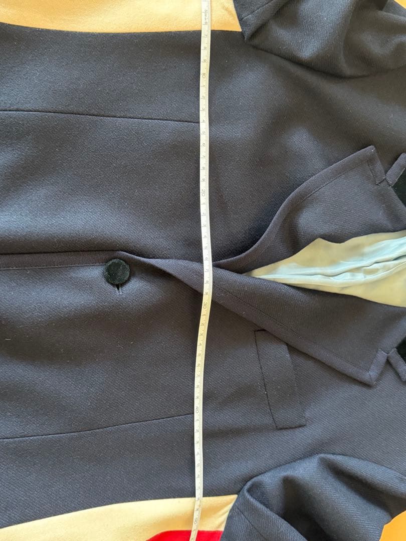 GUCCI グッチ ネイビー ブレザー　 カシミヤ