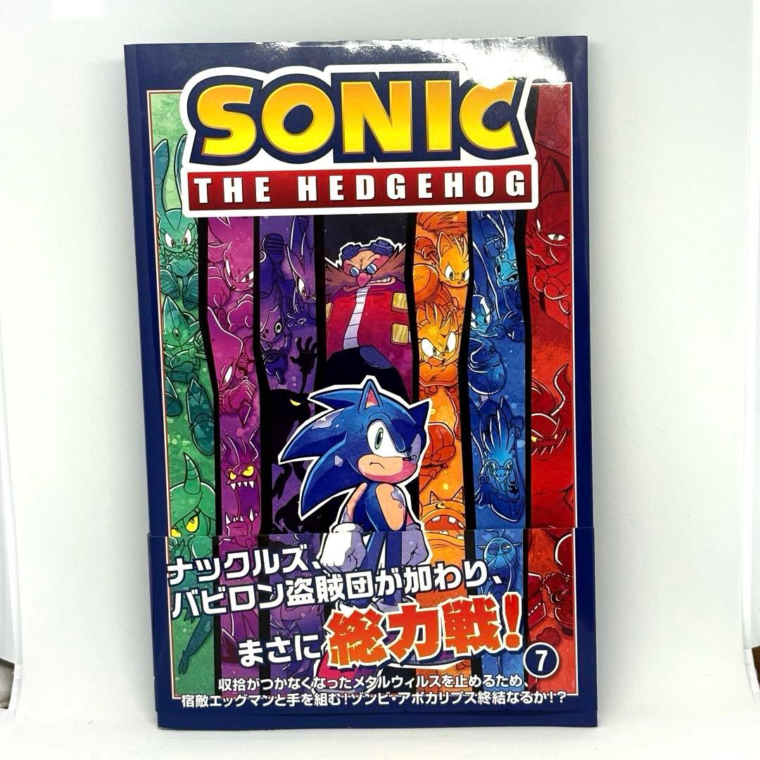 初版 ソニック・ザ・ヘッジホッグ アメコミ １〜7巻 セット 一部帯付き