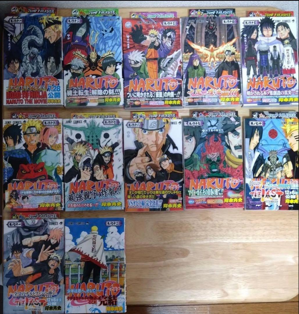 R*k様 NARUTO ナルト　全72巻セット　+α　※ほぼ初版