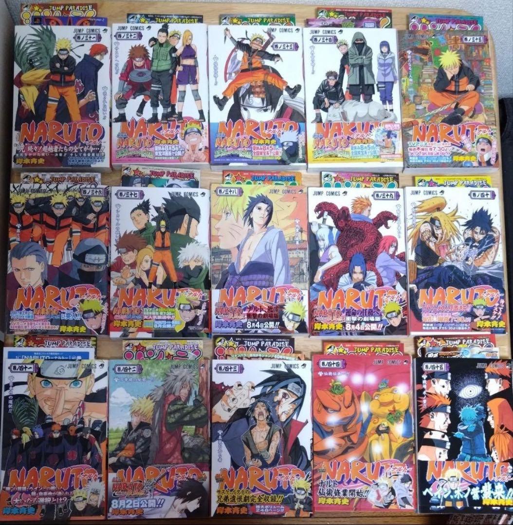 R*k様 NARUTO ナルト　全72巻セット　+α　※ほぼ初版