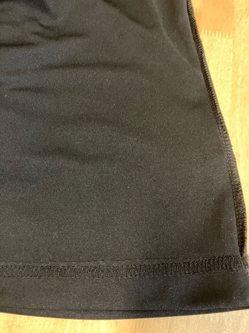 フラメンコ衣装　フリル付きトップス セット　黒　赤　水玉　ドット　華