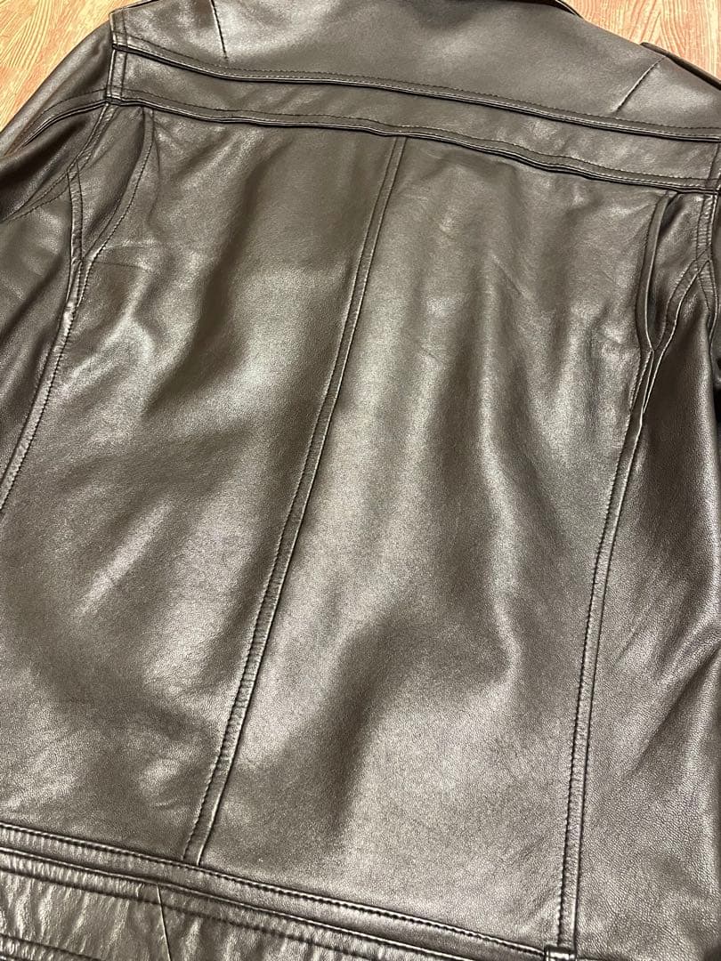 KATHERINE HAMNETT LONDON 黒レザージャケット　ライダース