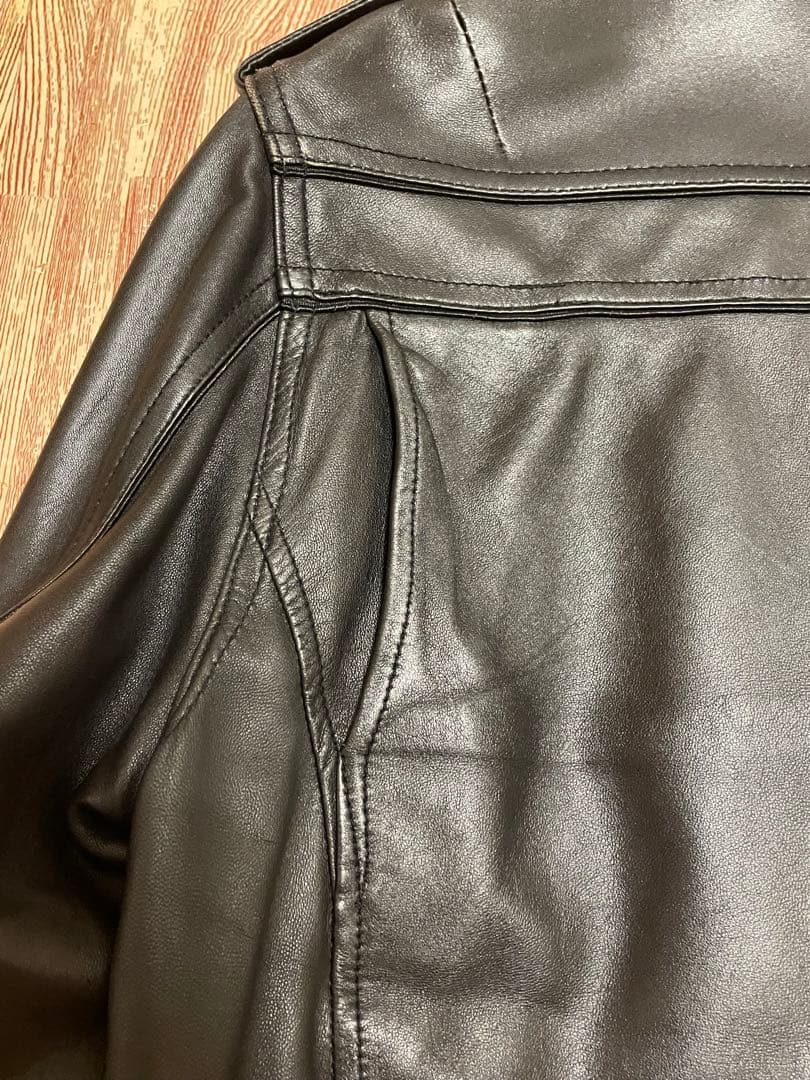 KATHERINE HAMNETT LONDON 黒レザージャケット　ライダース