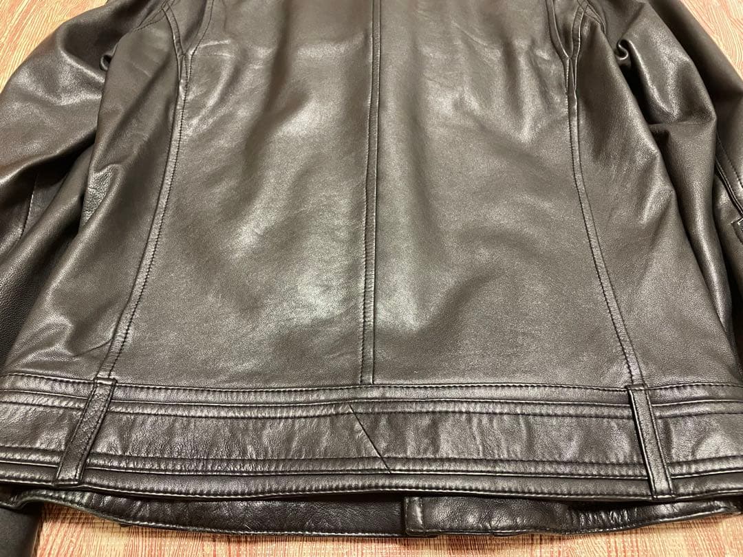 KATHERINE HAMNETT LONDON 黒レザージャケット　ライダース