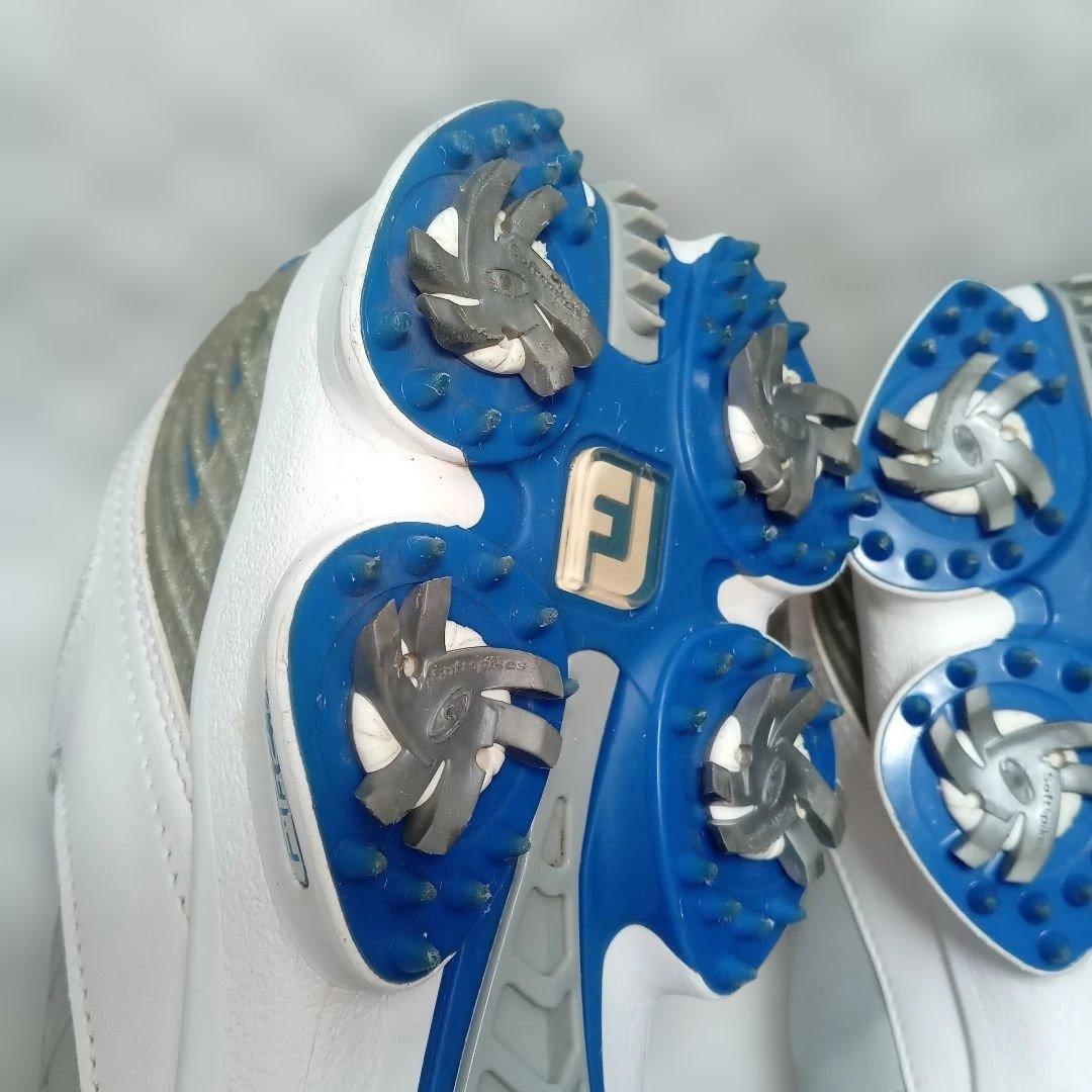 フットジョイ HYPERFLEX ゴルフシューズ ホワイト/グレー26.5