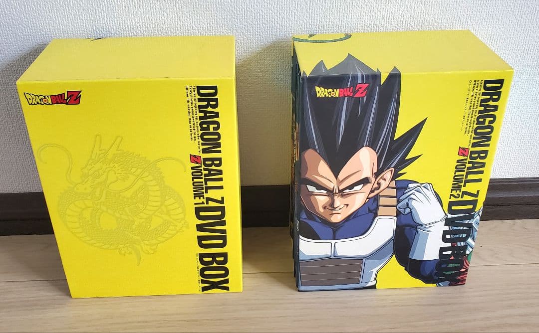 と*と様 ドラゴンボール Z DVD BOX VOL1 & 2 セット フィギュ