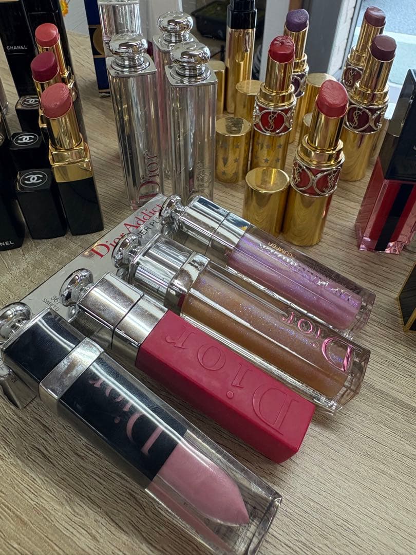 シャネル　ディオール　YSL デコパス　リップ　リップグロス　まとめ大量