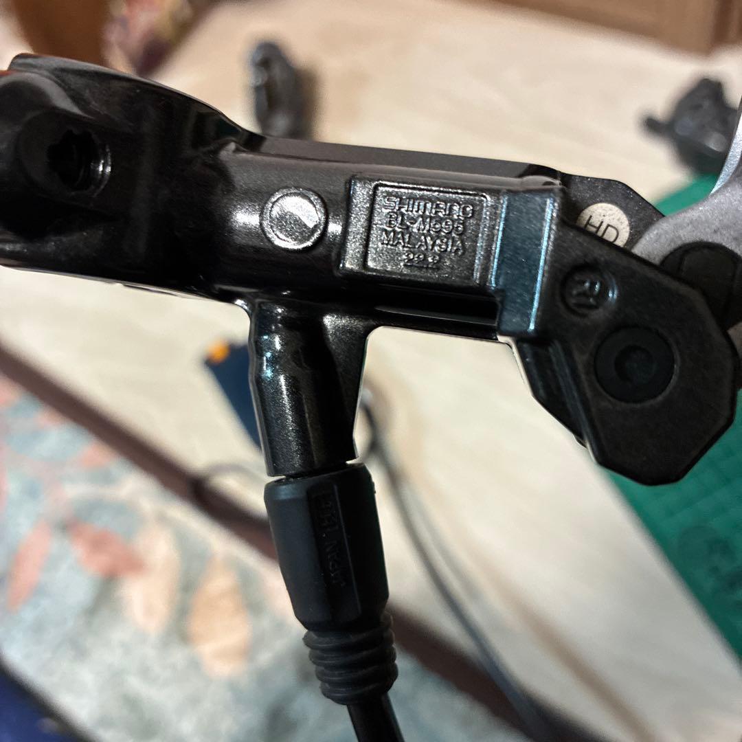 SHIMANO DEORE 油圧式ディスクブレーキ前後セット