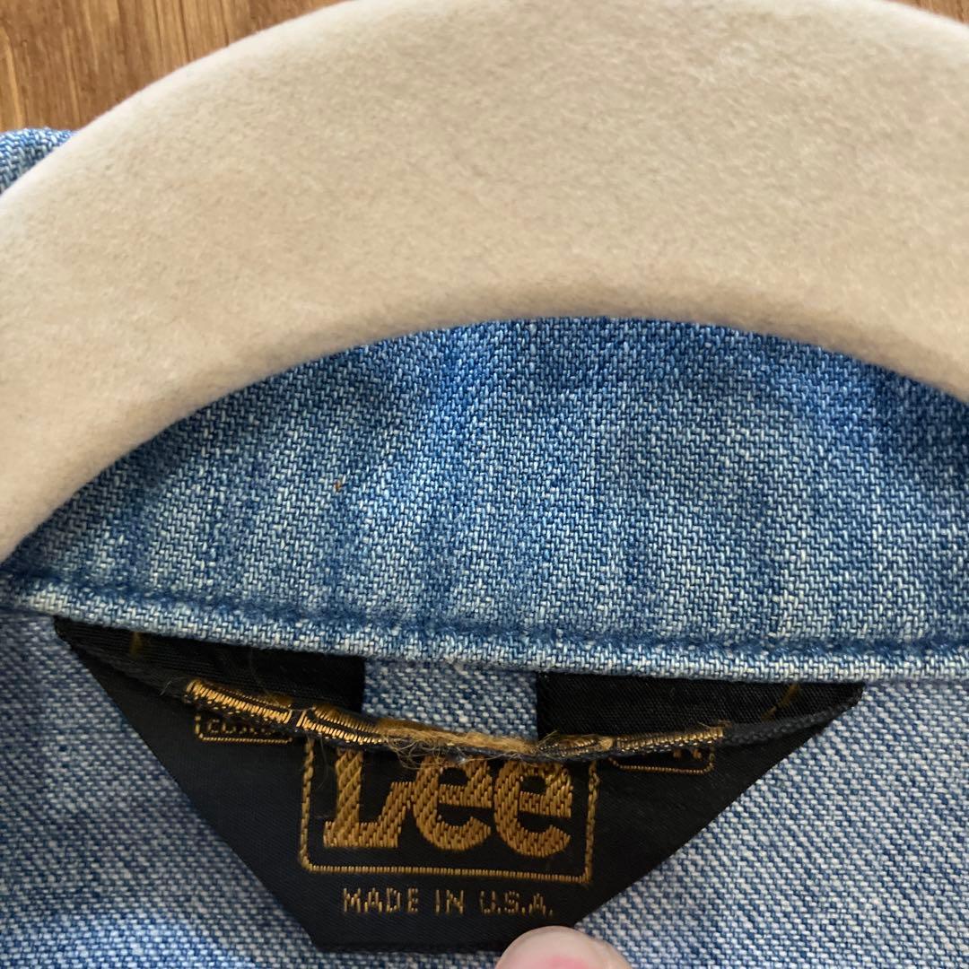 Lee 70s USA製 サイズS 希少 レア ビンテージデニムジャケット