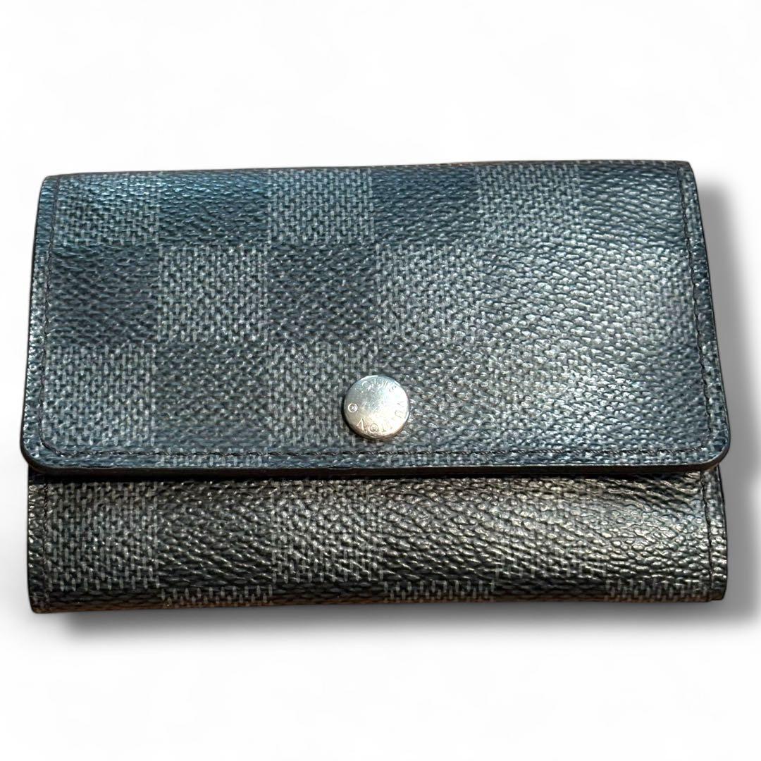 美品 ルイヴィトン　ダミエグラフィット　ミルティクレ6 キーケース　N62662