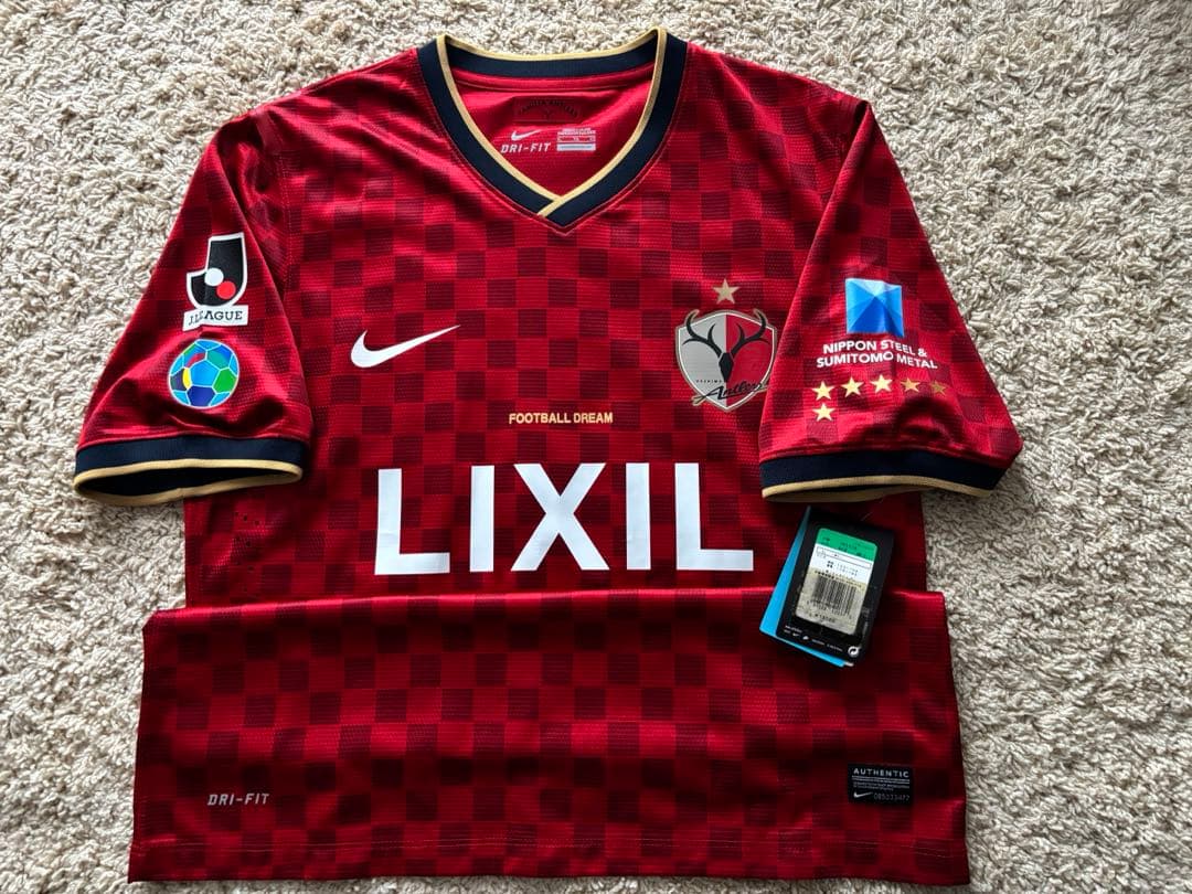 鹿島アントラーズ　オーセンティックユニフォーム　XL 4枚SET 正規品