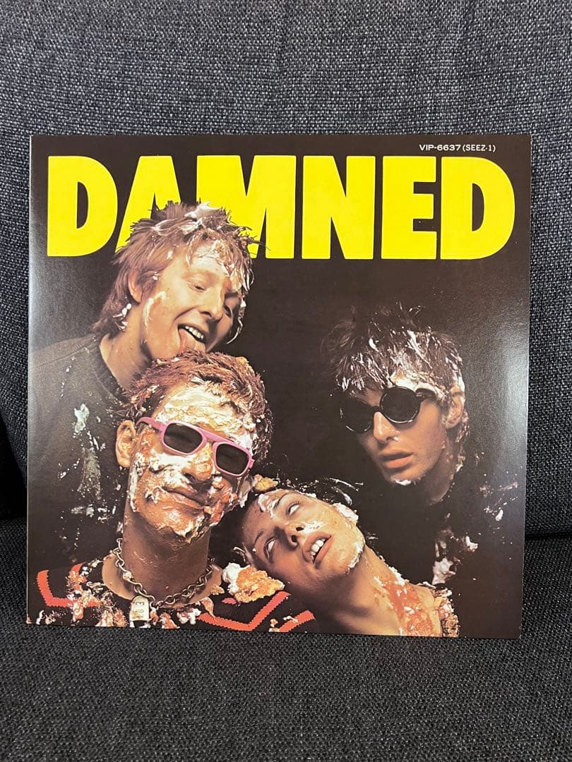 THE DAMNED1977 LP洋楽レコード美盤 STIFF RECORDS