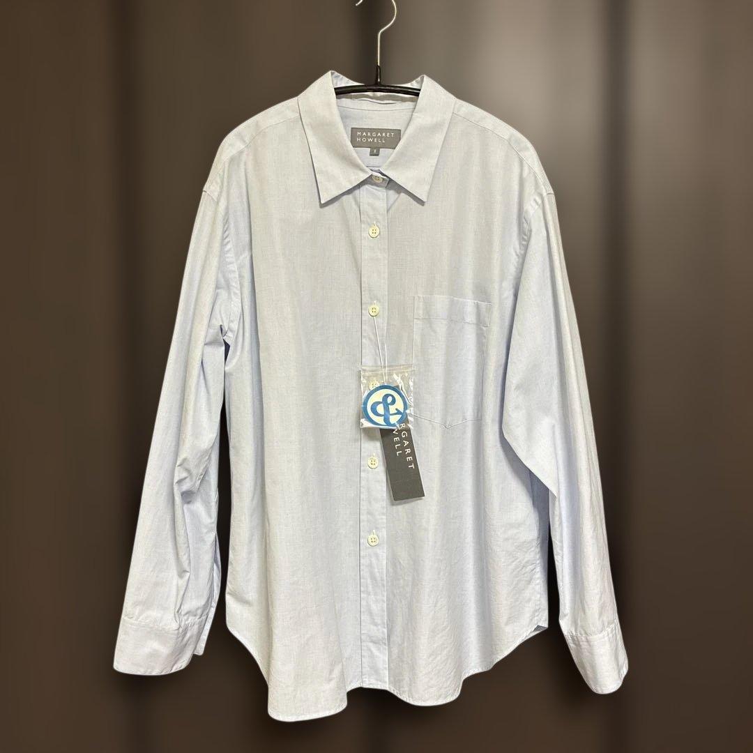2023限定品 マーガレットハウエル×トーマスメイソン コラボシャツ 麻生久美子