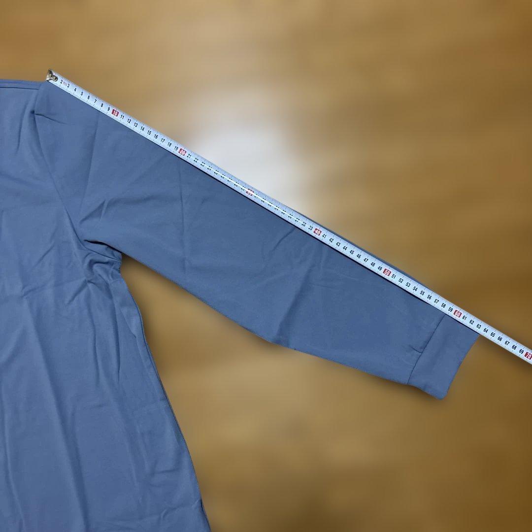 ☆新品☆J.Lindeberg ジェイリンドバーグ　グレー 長袖ポロシャツXXL